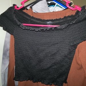 Off shoulder top